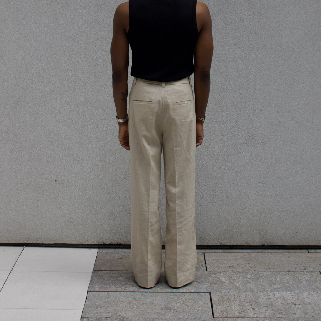 The Luca Linen Trouser
