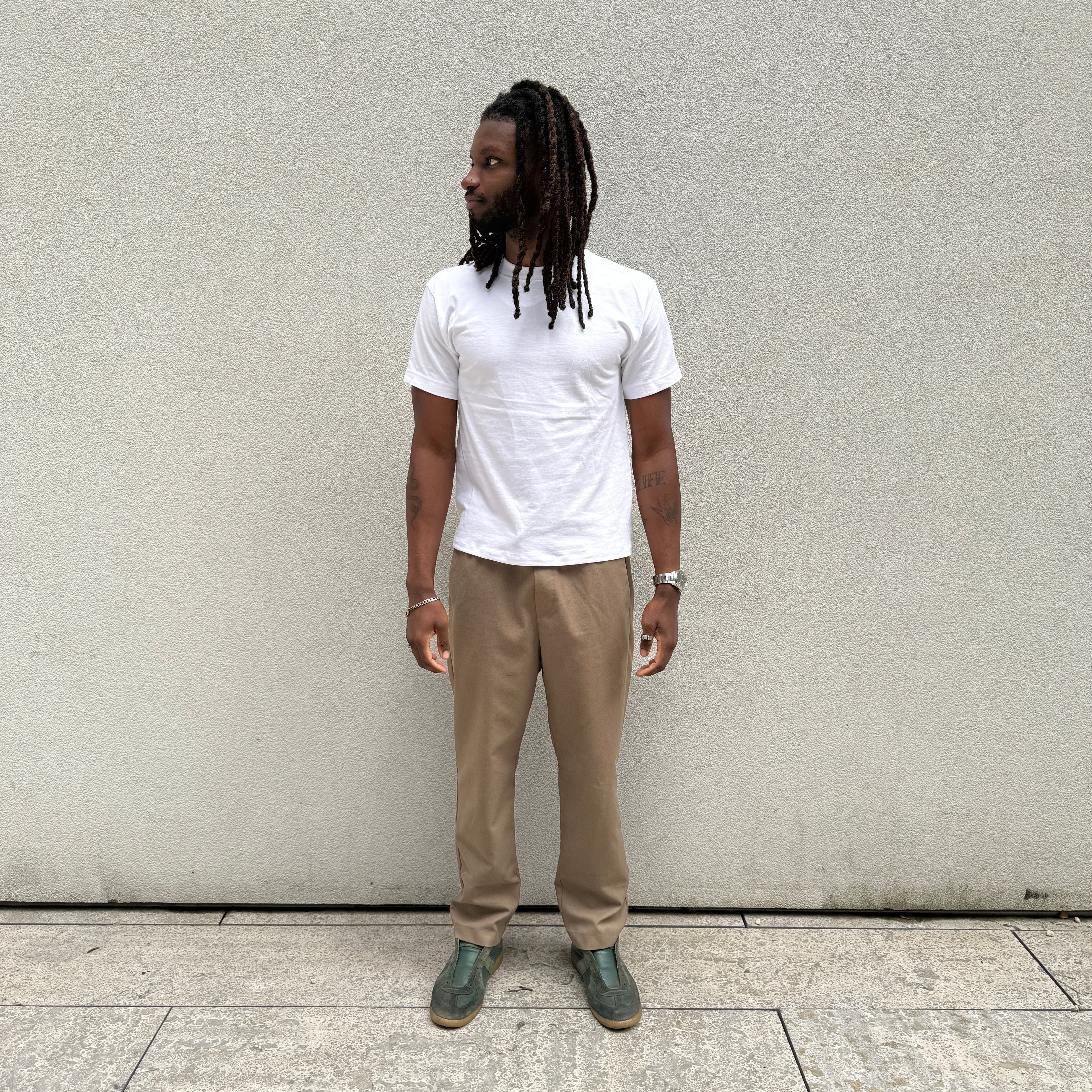 Cropped T-Shirt - White