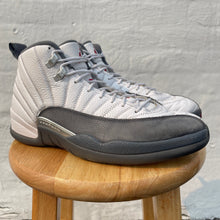 Load image into Gallery viewer, Air Jordan 12 Retro White/Dark Grey Size 12
