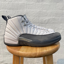 Load image into Gallery viewer, Air Jordan 12 Retro White/Dark Grey Size 12
