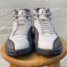 Load image into Gallery viewer, Air Jordan 12 Retro White/Dark Grey Size 12
