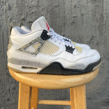 Load image into Gallery viewer, Air Jordan 4 Retro White Cement 2016 Size 9
