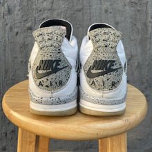 Load image into Gallery viewer, Air Jordan 4 Retro White Cement 2016 Size 9
