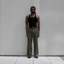 Load image into Gallery viewer, The George Wide-Fit Pleated Trouser
