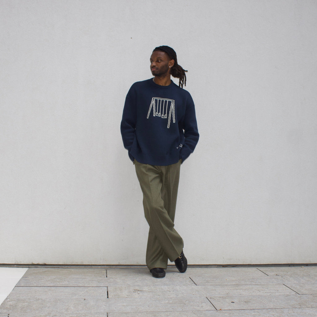 The George Wide-Fit Pleated Trouser