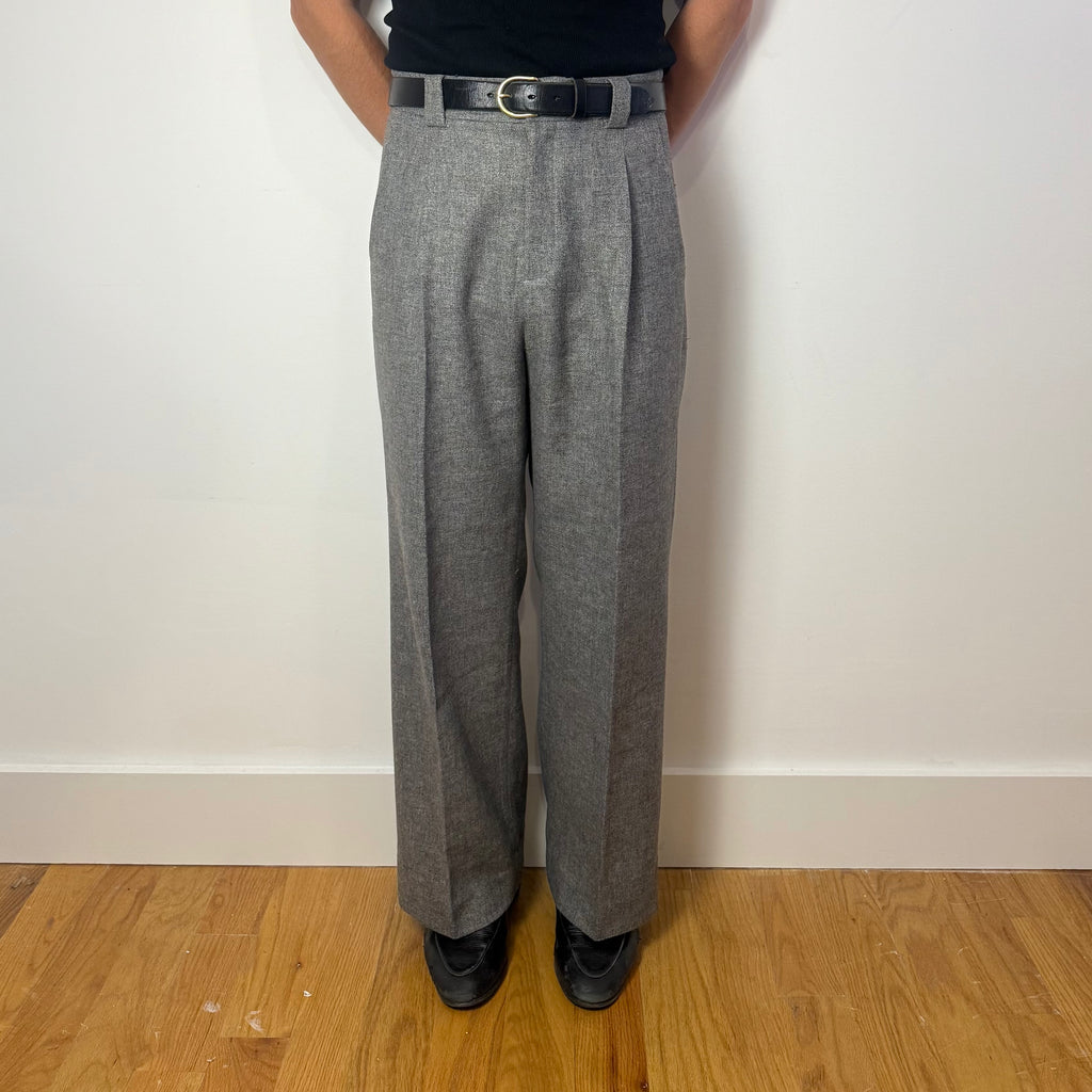 The George Wide-Fit Pleated Trouser
