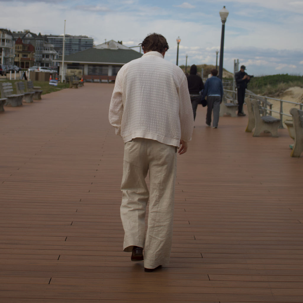 The Luca Linen Trouser