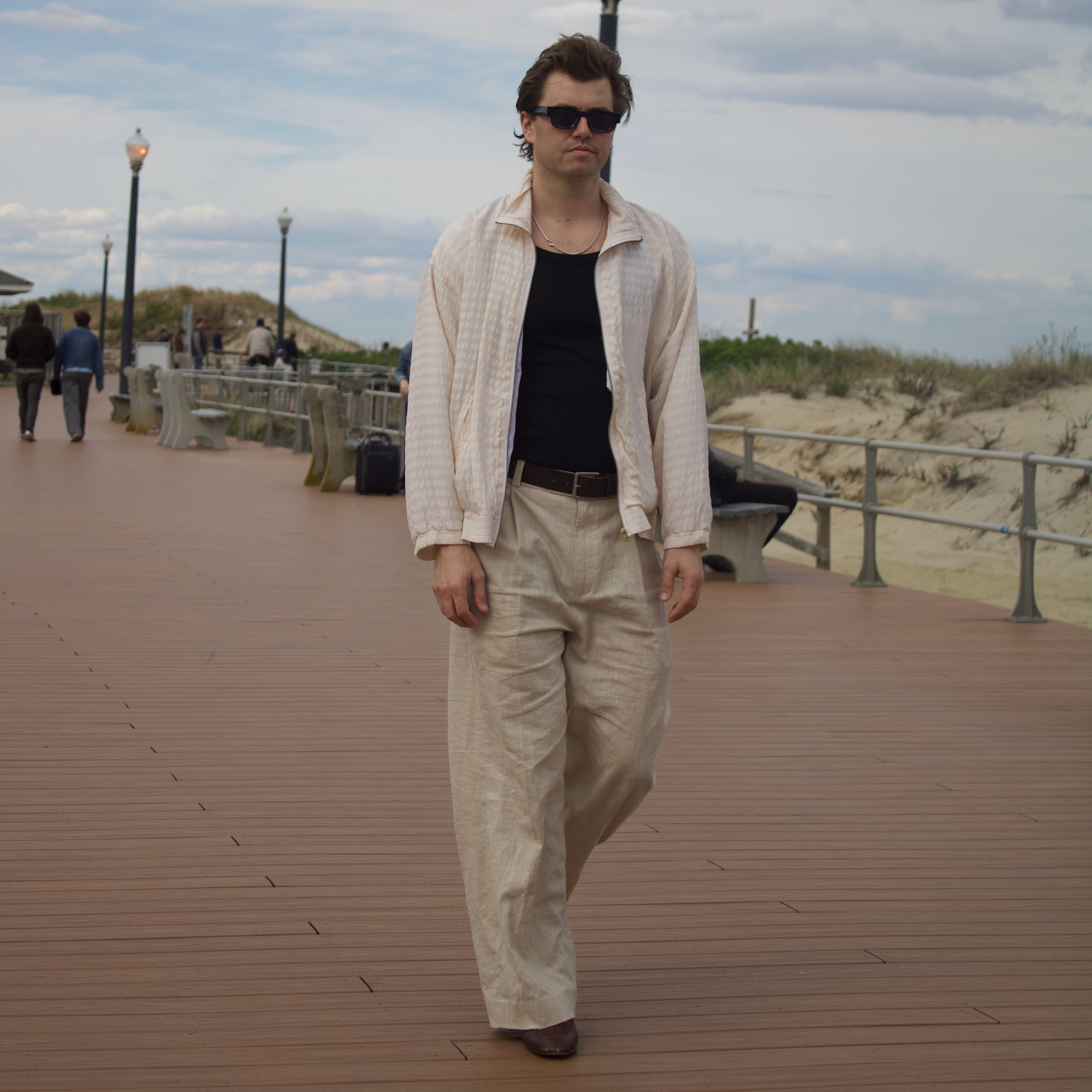 The Luca Linen Trouser