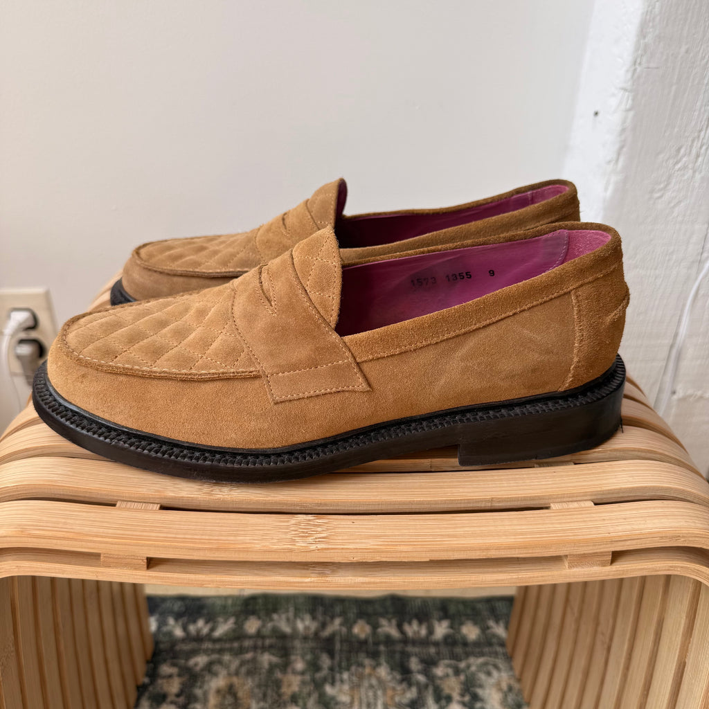 Blackstock & Weber Quilted Penny Loafer Size 9