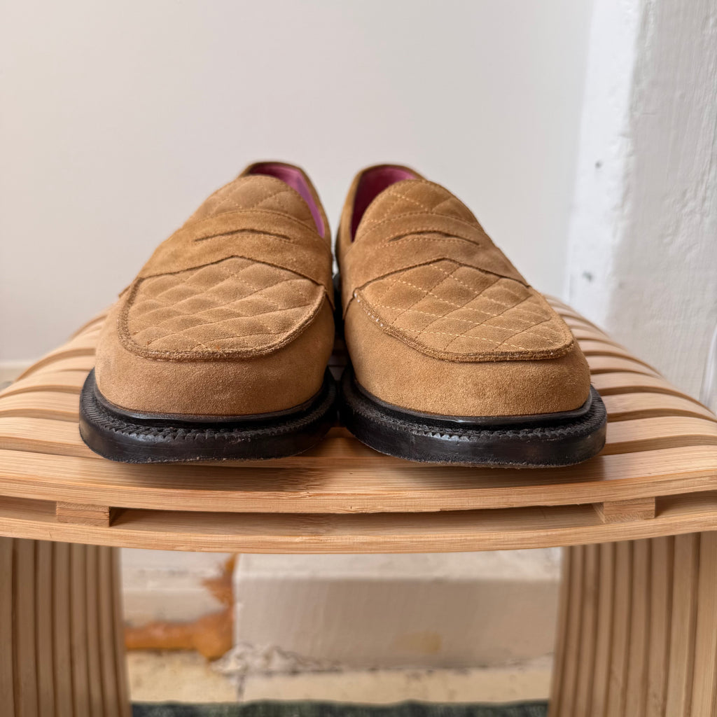 Blackstock & Weber Quilted Penny Loafer Size 9