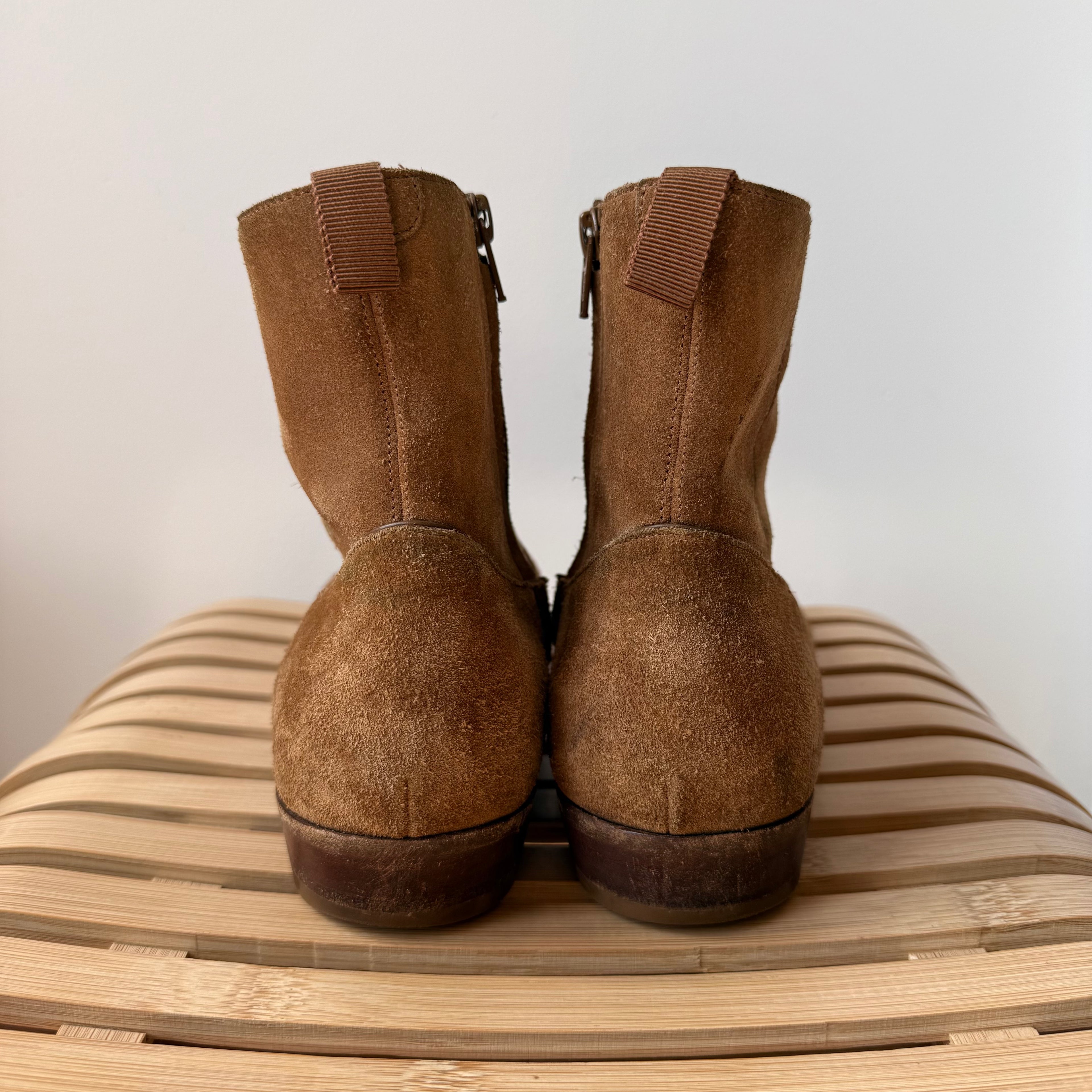 Celine Suede Ankle Boots Size 40