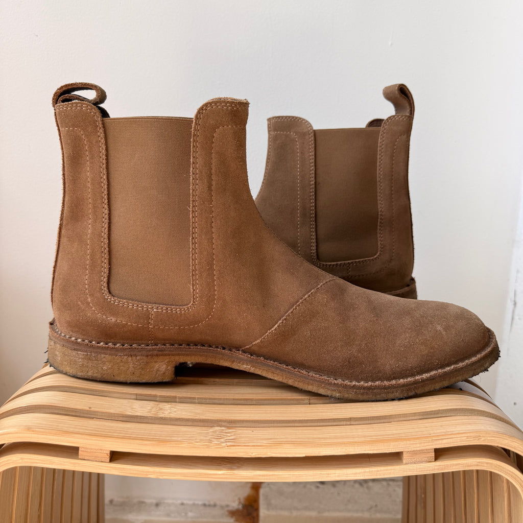 Bottega Veneta Suede Chelsea Boots Size 13
