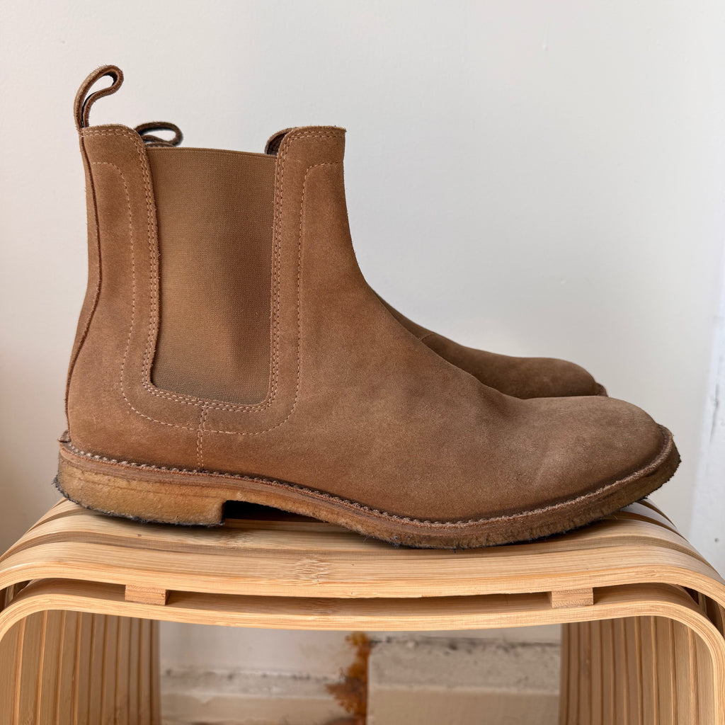 Bottega Veneta Suede Chelsea Boots Size 13