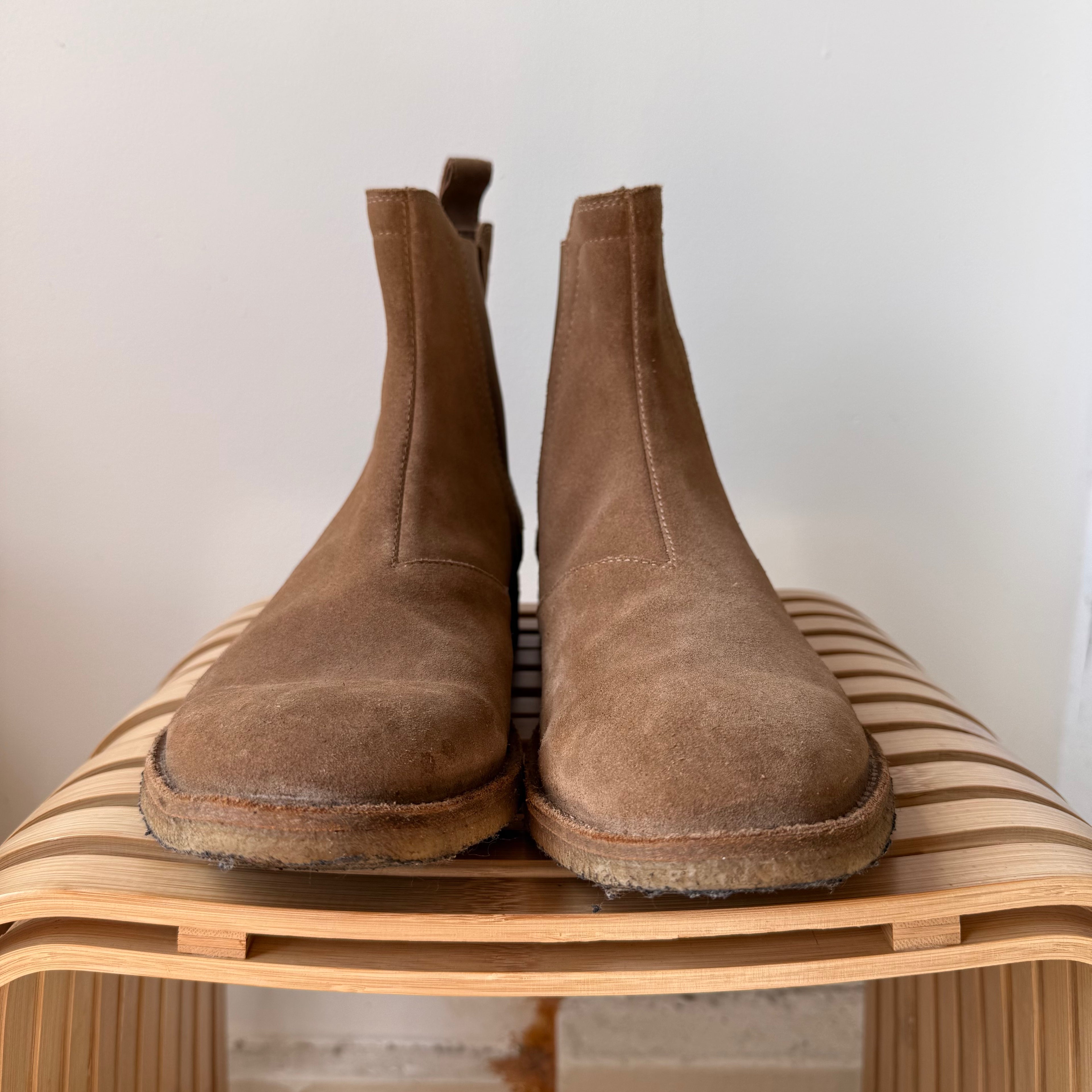 Bottega Veneta Suede Chelsea Boots Size 13