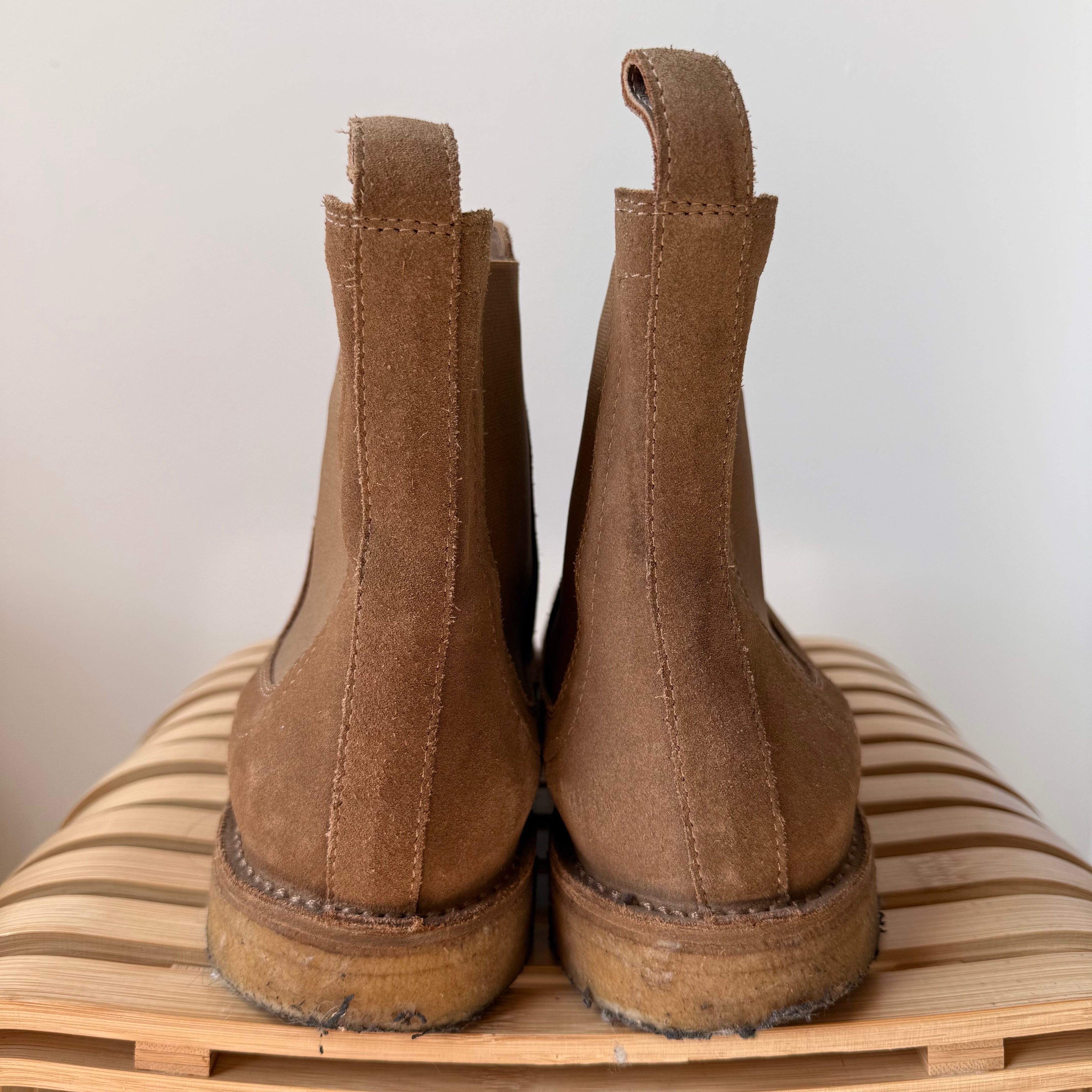 Bottega Veneta Suede Chelsea Boots Size 13