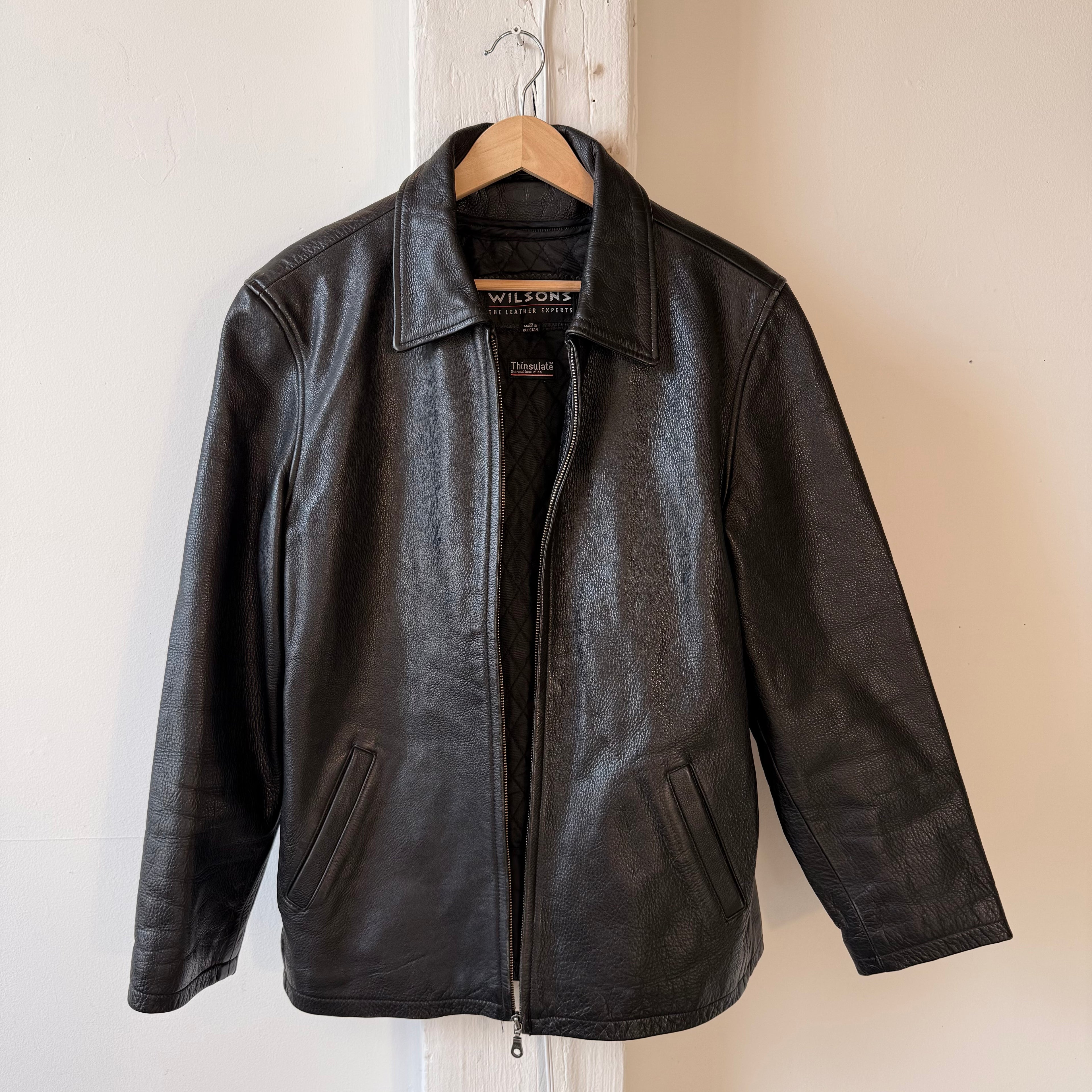Vintage Wilson's Leather Jacket Size L