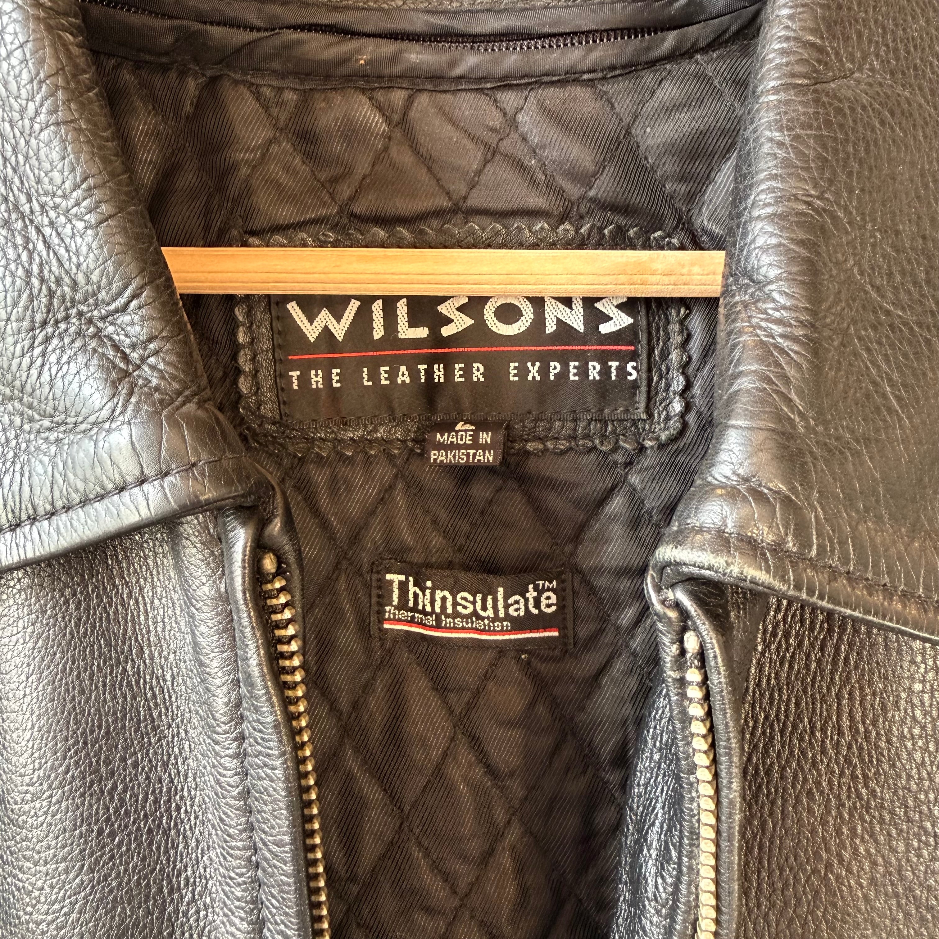 Vintage Wilson's Leather Jacket Size L