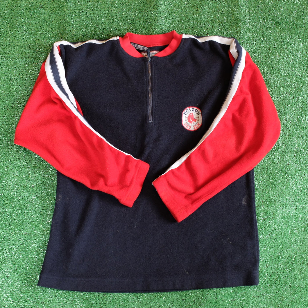 Vintage Boston Red Sox Quarter Zip Fleece Size M