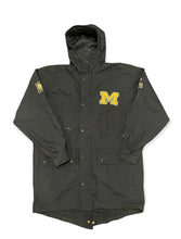 Load image into Gallery viewer, Vintage University of Michigan Football Trench Parka Size M
