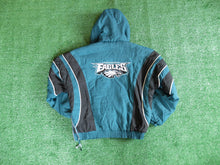 Load image into Gallery viewer, Vintage Philadelphia Eagles Starter Pro Line Sideline Jacket Size XL
