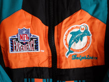 Load image into Gallery viewer, Vintage Miami Dolphins Pro Line Reversible Sideline Jacket Size XL
