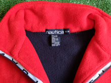 Load image into Gallery viewer, Nautica Quarter Zip Fleece Size M
