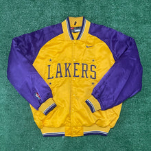 Load image into Gallery viewer, Nike Los Angeles Lakers Varsity Jacket Size M
