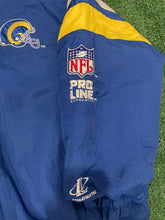 Load image into Gallery viewer, Vintage Logo Athletic NFL Pro Line St. Louis Rams Sideline Jacket Size XL
