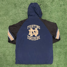 Load image into Gallery viewer, Vintage Starter Notre Dame Fighting Irish Sideline Jacket Size M
