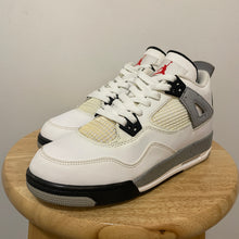 Load image into Gallery viewer, Nike Air Jordan IV White Cement 2016 Size 6Y`
