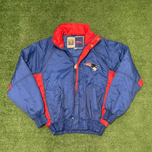 Load image into Gallery viewer, Vintage New England Patriots Sideline Jacket Size L
