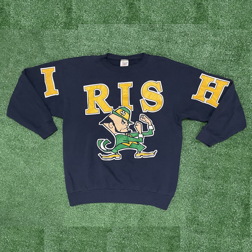 Vintage Notre Dame Fighting Irish Crewneck Size L