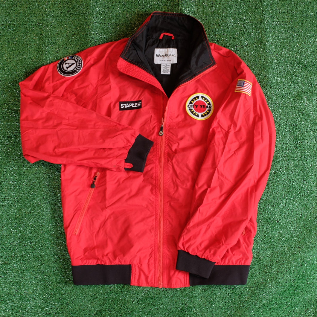 Staples x City Year Racing Jacket Size M