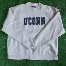 Load image into Gallery viewer, Champion Reverse Weave UCONN Crew Neck Sweater Size XL
